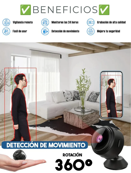 Mini Cámara Espía HD