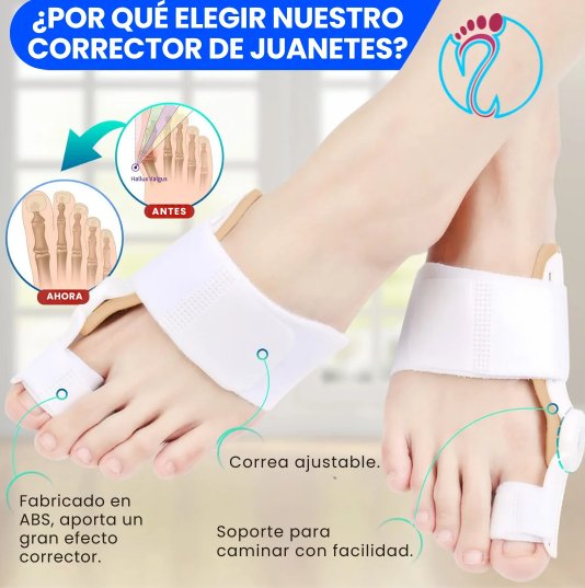 Corrector de Juanetes Ajustable Bunion Fix Pro