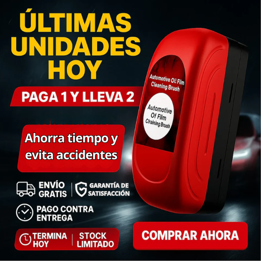 2x1 Limpiavidrios Antiempañante Hidrofóbico para Autos (Oferta solo por este Mes)