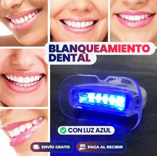 Kit Blanqueador Dental Pro de Rayos UV (Blanqueamiento en Casa)