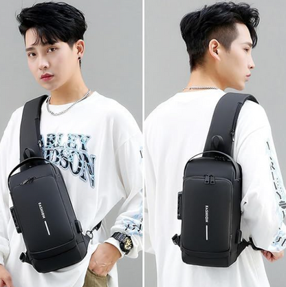 Bolso Anti-Robo Impermeable con Puerto USB