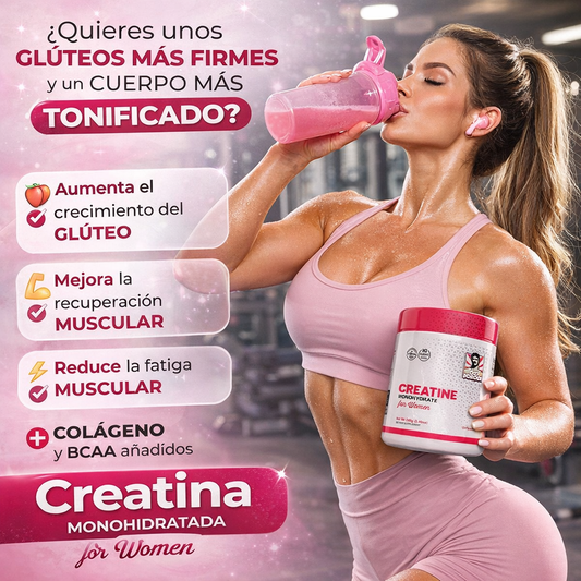 Creatina Monohidratada con Colágeno - Potencia tu Rutina para Resultados más Rápidos