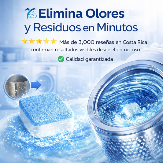 Max Home - Tabletas Limpiadoras de Lavadoras (12 Piezas)